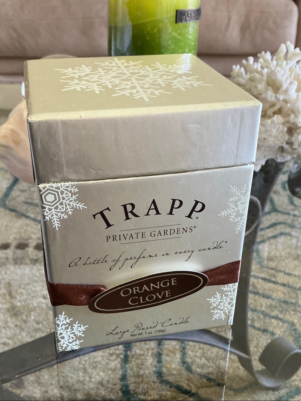 TRAPP Private Gardens. A bottle of perfume in every candle.